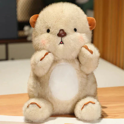 Cute Pastel Otter Soft Toy