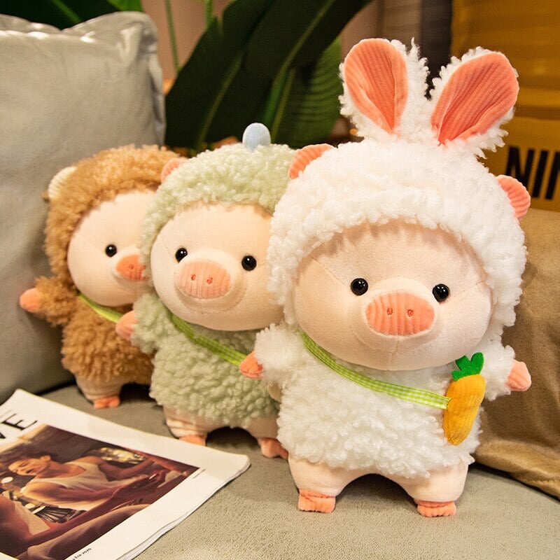 Cute Pink Plush Pig Toys