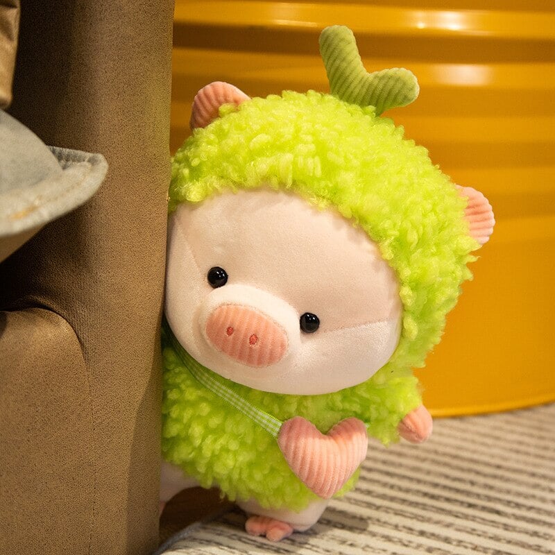 Cute Pink Plush Pig Toys - Luxicro