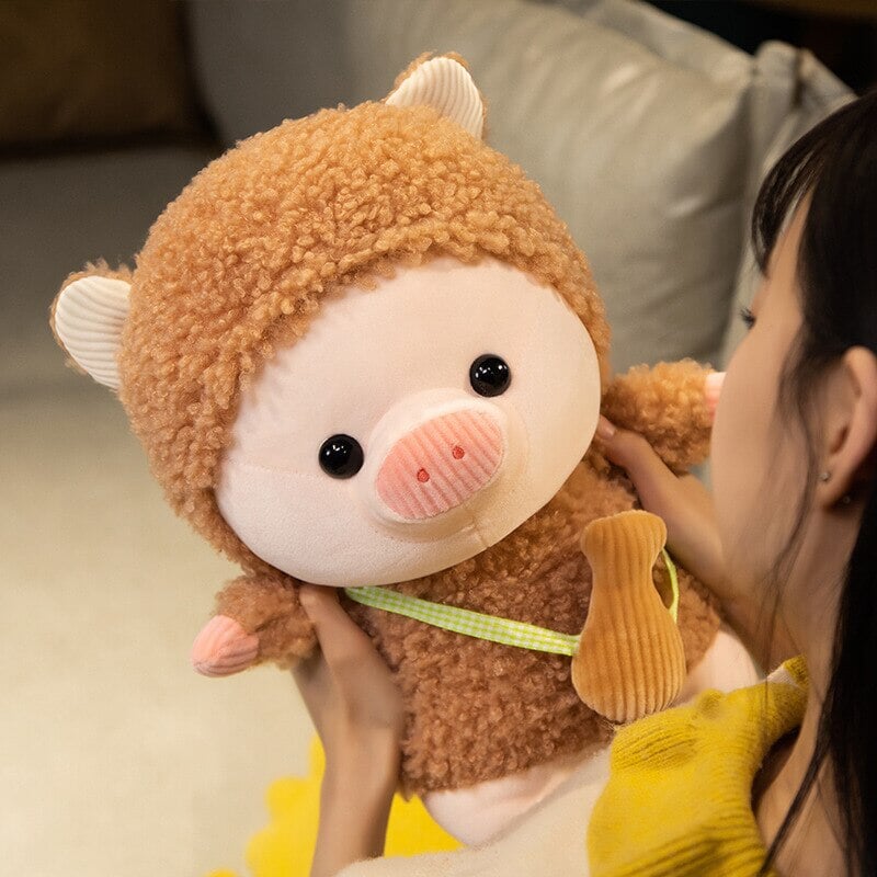 Cute Pink Plush Pig Toys