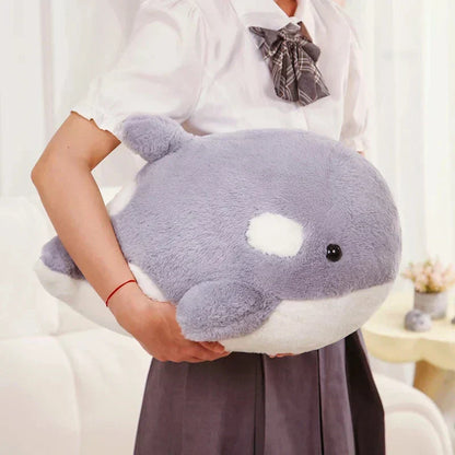 Cuddly Soft Blue Whale Stuffed Animal Toy