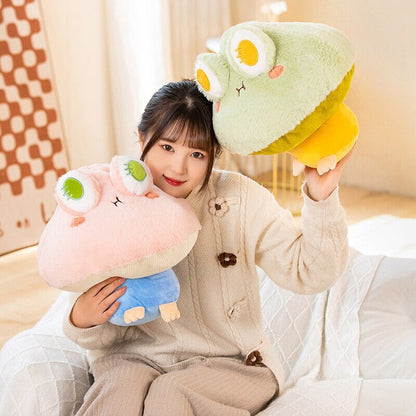 Cute Mushroom Frog Soft Plush Toys