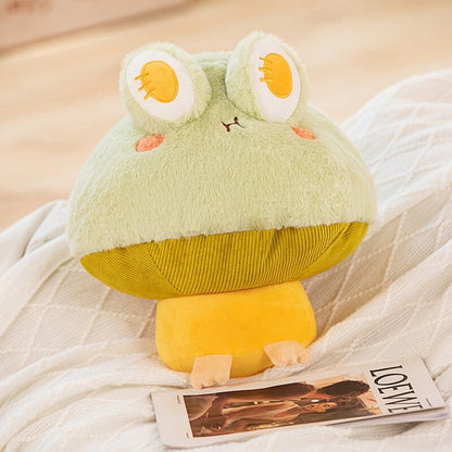 Cute Mushroom Frog Soft Plush Toys