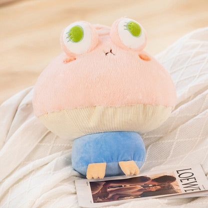Cute Mushroom Frog Soft Plush Toys