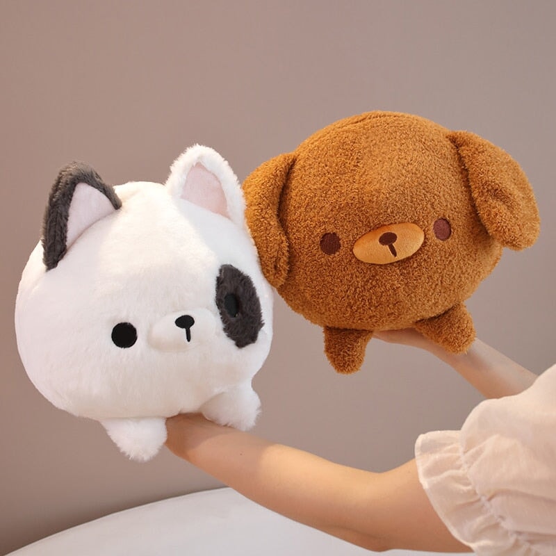 Cute Fluffy Dog Plush Toy Collection
