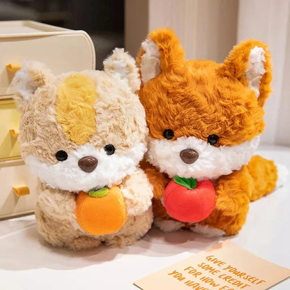 Cute Fox & Squirrel Soft Plush Toys