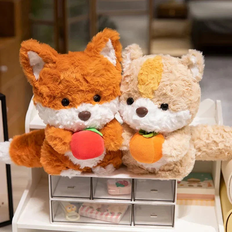 Cute Fox & Squirrel Soft Plush Toys