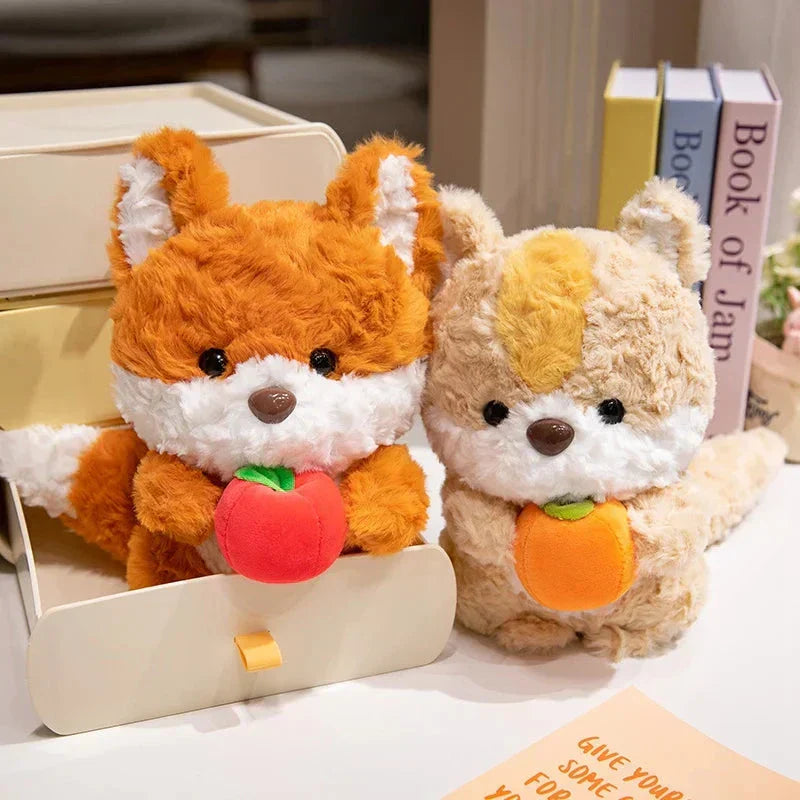 Cute Fox & Squirrel Soft Plush Toys