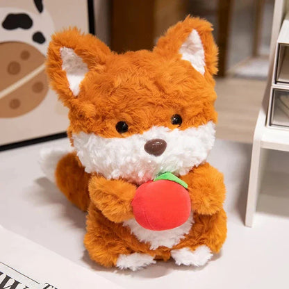 Cute Fox & Squirrel Soft Plush Toys - Luxicro