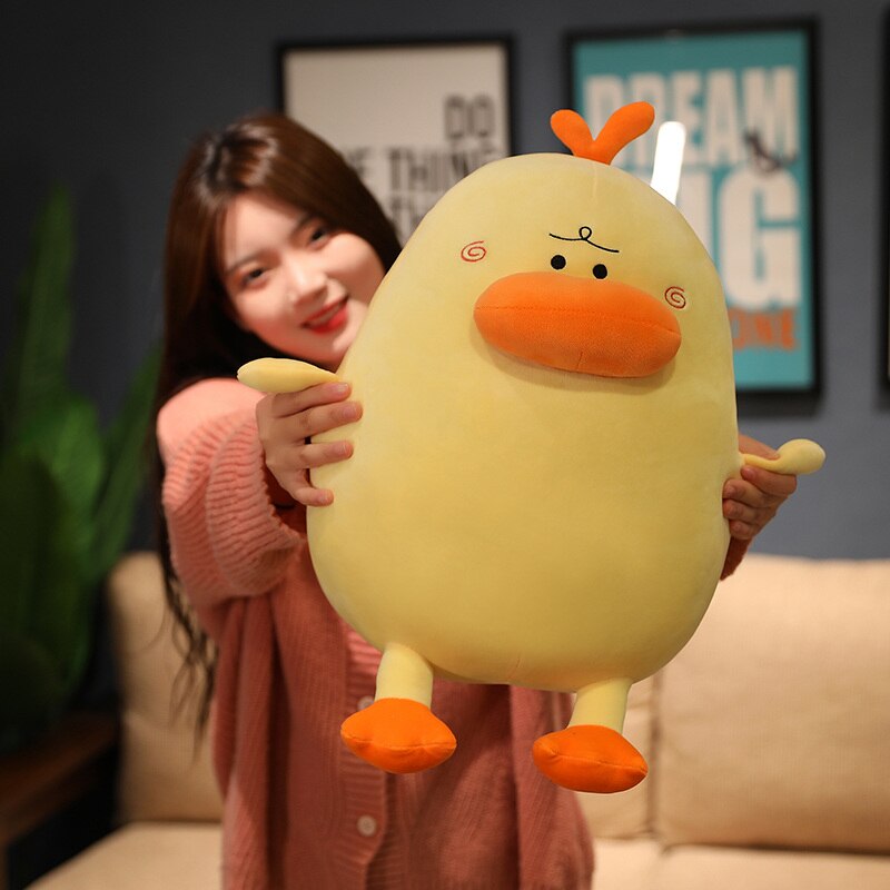 Adorable Quacking Yellow Duck Soft Toys