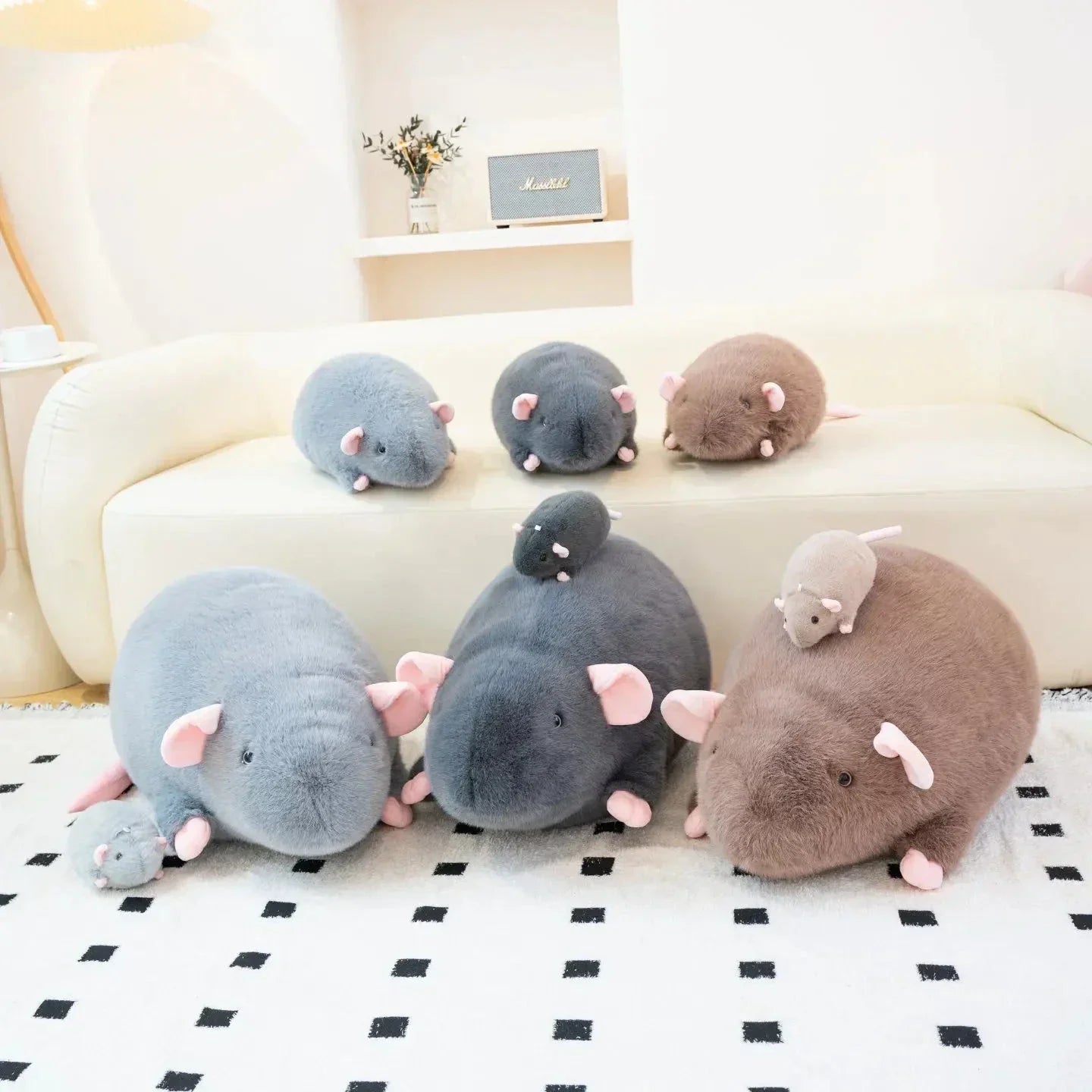 Big Cute Mouse Plush Toys