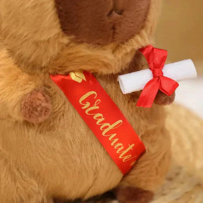 Cute Graduation Capybara Soft Toys