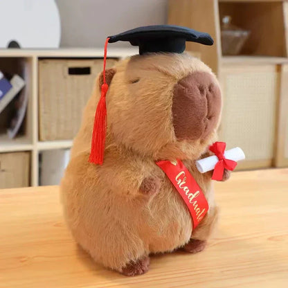 Adorable Plush Capybara Graduation Gifts