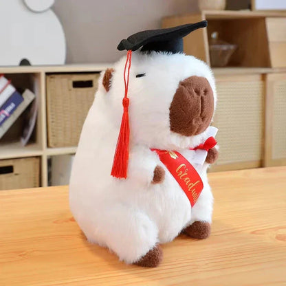 Cute Graduation Capybara Soft Toys - Luxicro