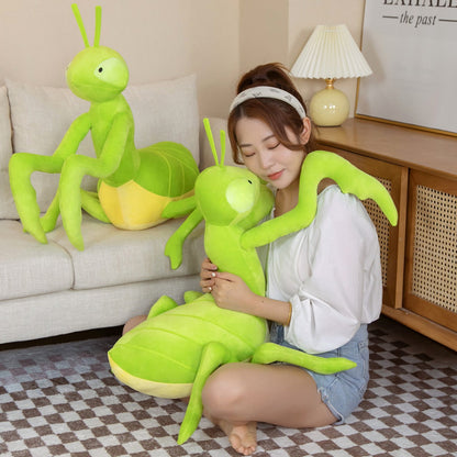 Adorable Large Praying Mantis Plush Toy