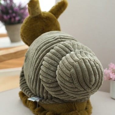 Cute Green Snail Stuffed Animal