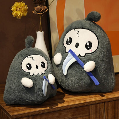 Cute Halloween Ghost & Reaper Plush Toys