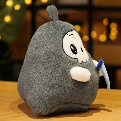Cute Halloween Ghost & Reaper Plush Toys