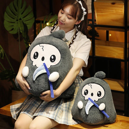 Spooky Fun Ghost & Reaper Stuffed Toys - Luxicro
