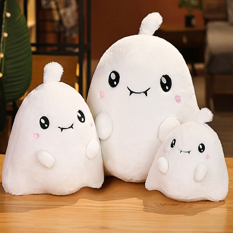 Spooky Fun Ghost & Reaper Stuffed Toys