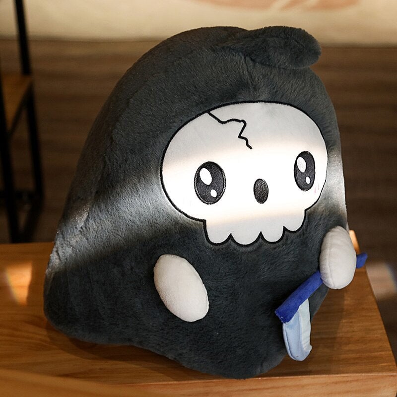 Spooky Fun Ghost & Reaper Stuffed Toys