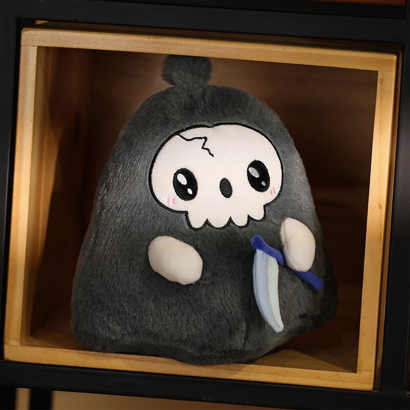 Cute Halloween Ghost & Reaper Plush Toys