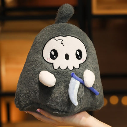 Cute Halloween Ghost & Reaper Plush Toys