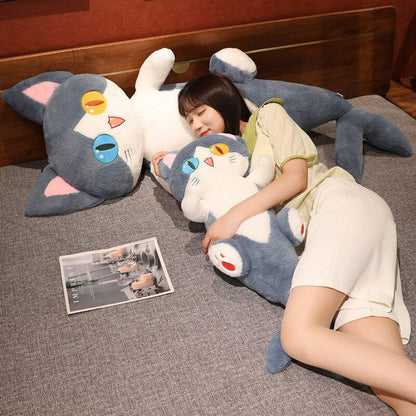 Cute Dolphin Cat Soft Toy