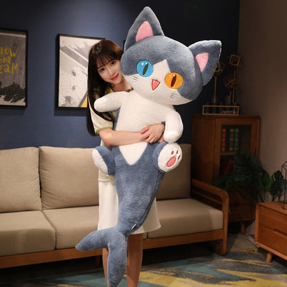 Cute Dolphin Cat Soft Toy