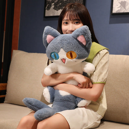 Cute Plush Dolphin Cat Soft Toy - Luxicro