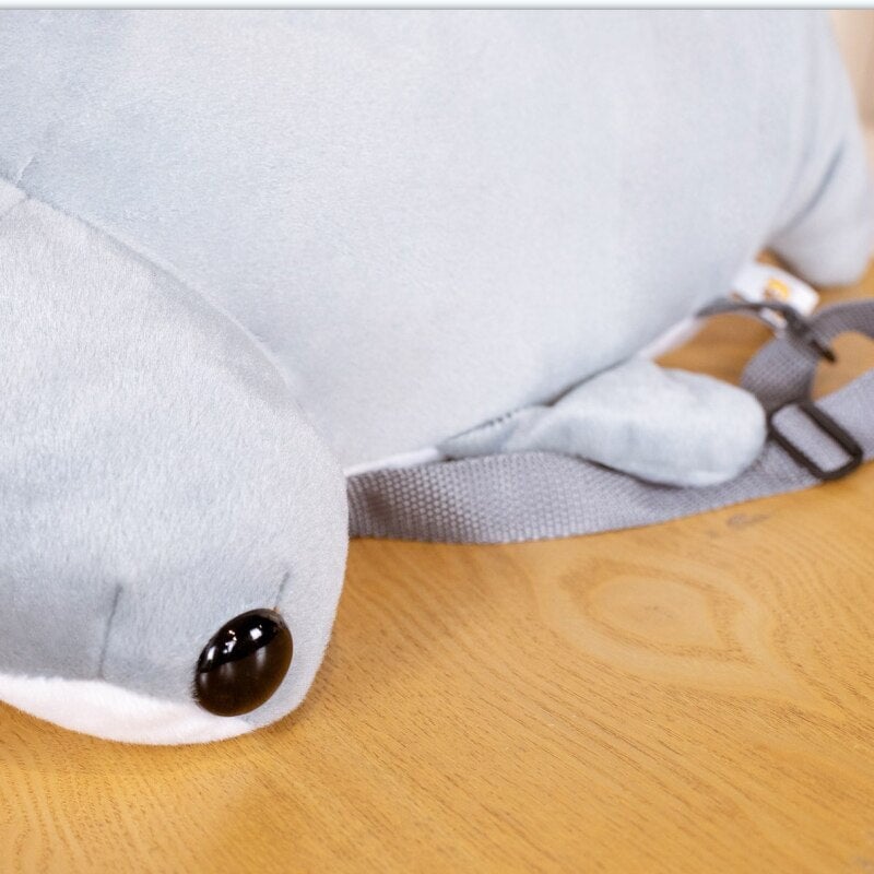 Fun Shark Fuzzy Kids Backpack