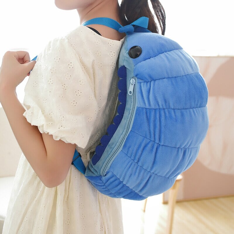 Cute Isopod Soft Plush Backpack