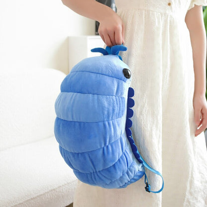 Cute Isopod Soft Plush Backpack
