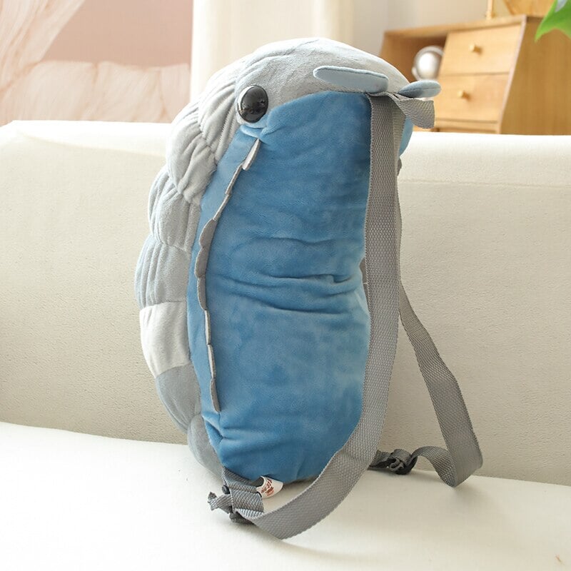 Cute Isopod Soft Plush Backpack