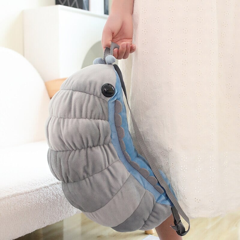 Cute Isopod Soft Plush Backpack
