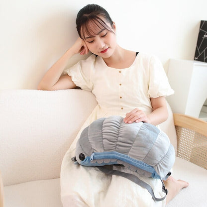 Cute Isopod Soft Plush Backpack