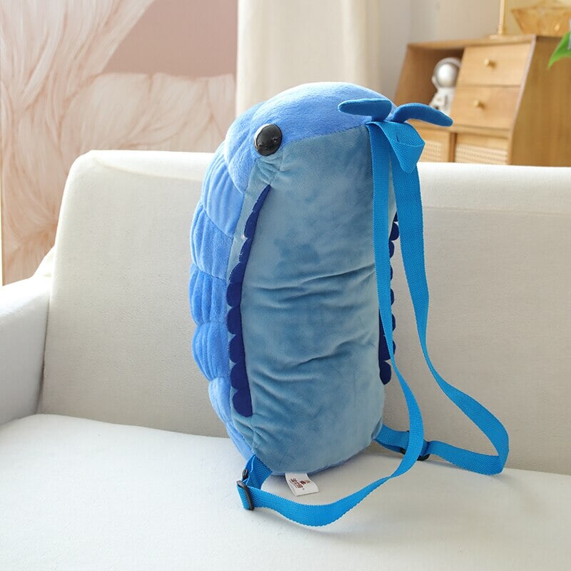 Cute Isopod Soft Plush Backpack