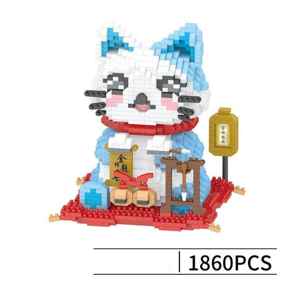 Small Adorable Lucky Cat Model Kit