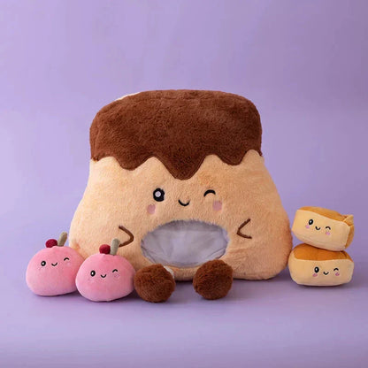 Cute Food Shaped Candy Plush Toy Bag