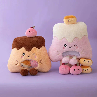 Cute Food Shaped Candy Plush Toy Bag
