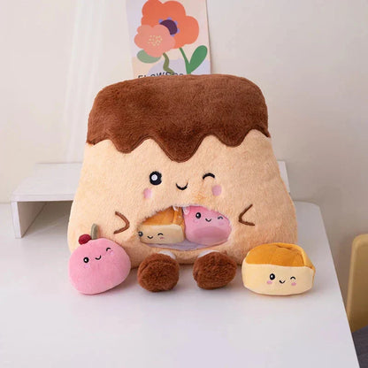 Cute Food Shaped Candy Plush Toy Bag