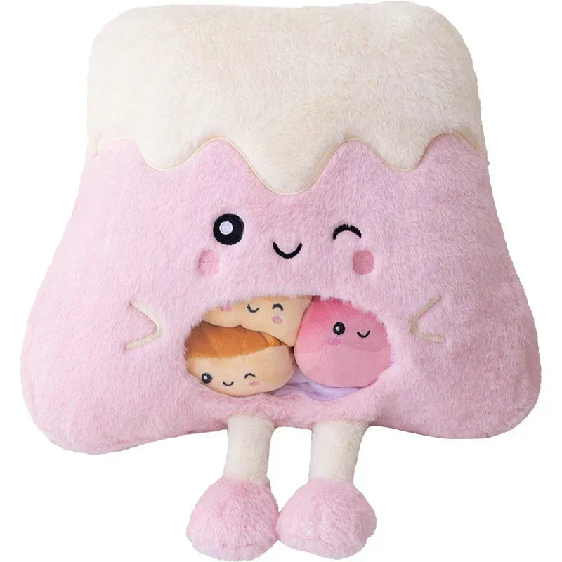 Cute Food Shaped Candy Plush Toy Bag