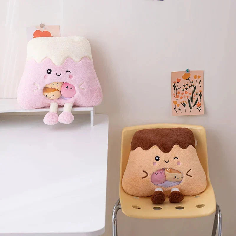Cute Food Shaped Candy Plush Toy Bag