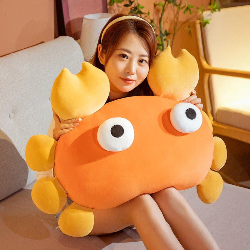 Adorable Ocean Friends Plush Crab Lobster Set