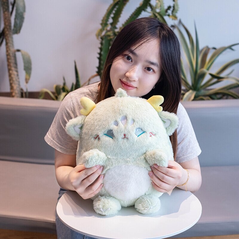 Adorable Soft Pink Stuffed Deer Toy
