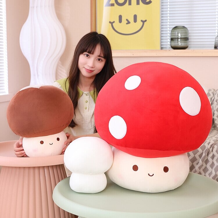 Adorable Plush Mushroom Toy Collection