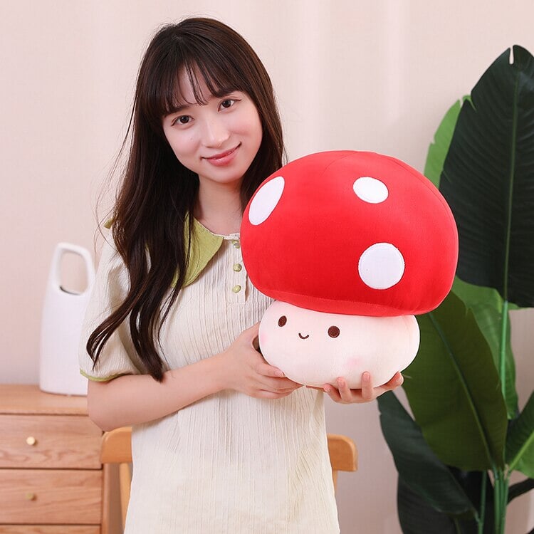 Adorable Plush Mushroom Toy Collection