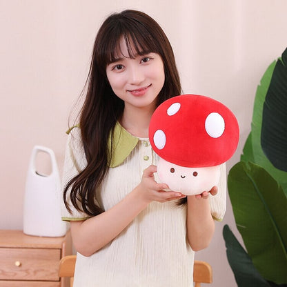 Adorable Plush Mushroom Toy Collection