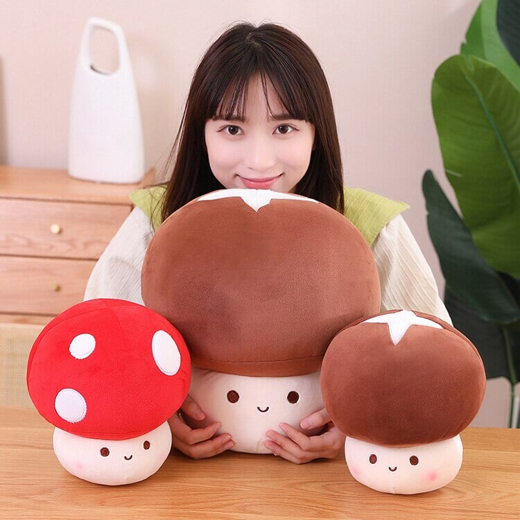 Adorable Plush Mushroom Toy Collection