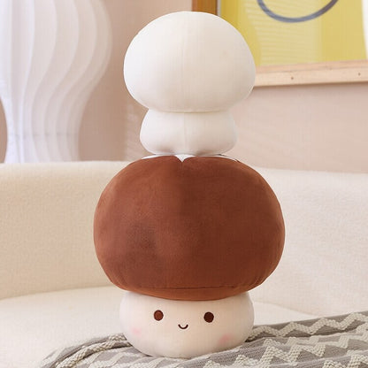 Adorable Plush Mushroom Toy Collection